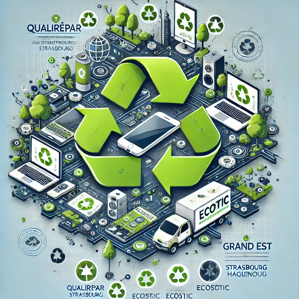 Réparations et Recyclage des Déchets Électroniques Soutenus par l’État : QualiRépar, Ecologic et Ecosystem pour des Solutions Écoresponsables en Alsace et Grand Est