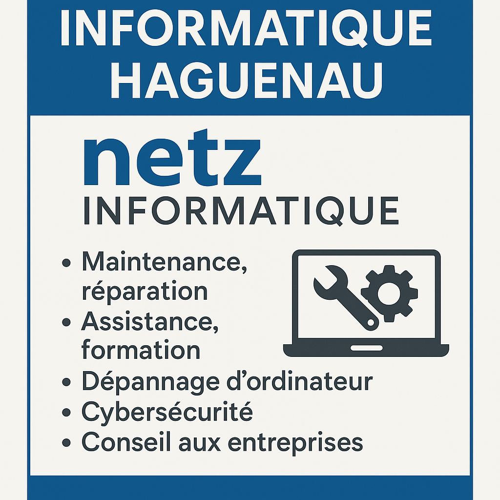 Informatique Haguenau : maintenance, réparation, assistance et formation